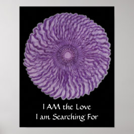 7:e Chakra Art #2 - Divine Connection Poster