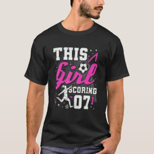 7:e födelsedag Denna flicka, som avlägger 7 år gam T Shirt