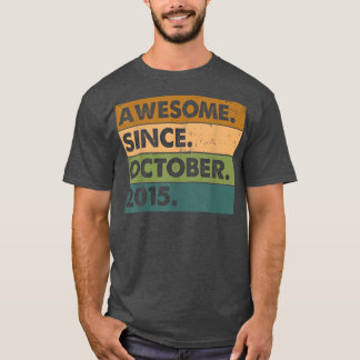 7:e födelsedag i Fantastisk sedan oktober 2015 7 å T Shirt