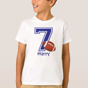 7:e födelsedag personlig t shirt