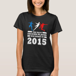 7:e-födelsedagsfotboll, 7 år gammal fotbollsspelar t shirt