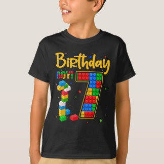 7:e födelsedagsgåva 7 år gamla Byggnader  T Shirt