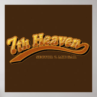 7:e Heaven Pub Poster