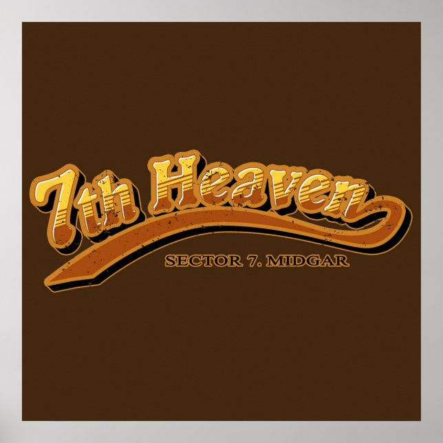 7:e Heaven Pub Poster (Framsidan)