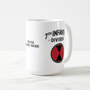 7:e Infantry Division Badge Kaffemugg