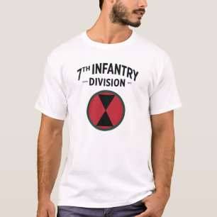 7:e Infantry Division Badge T Shirt