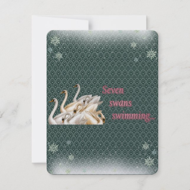 7:e juldagen... julkort (Framsida)