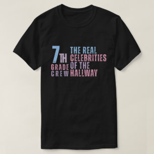 7:e Klass besättning Hallways verkliga kändisar T Shirt