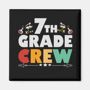 7:E Klass Crew Funny Back to school Student Gift Magnet