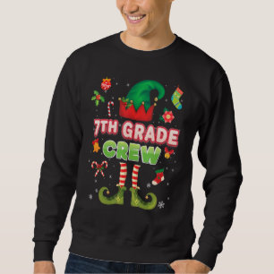 7:e Klass Elf Crew Jultomten Helper sjunde Lång Ärmad Tröja