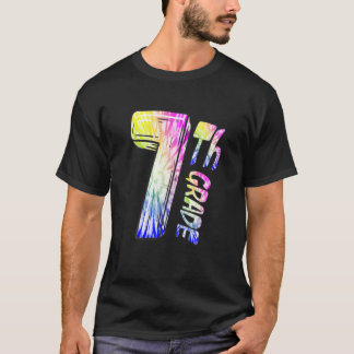 7:e Klass, Hej, sjunde Klass-kvadratisk underkant T Shirt