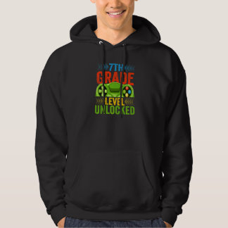 7:e klass nivå upplåst spelare första skoldagen hoodie