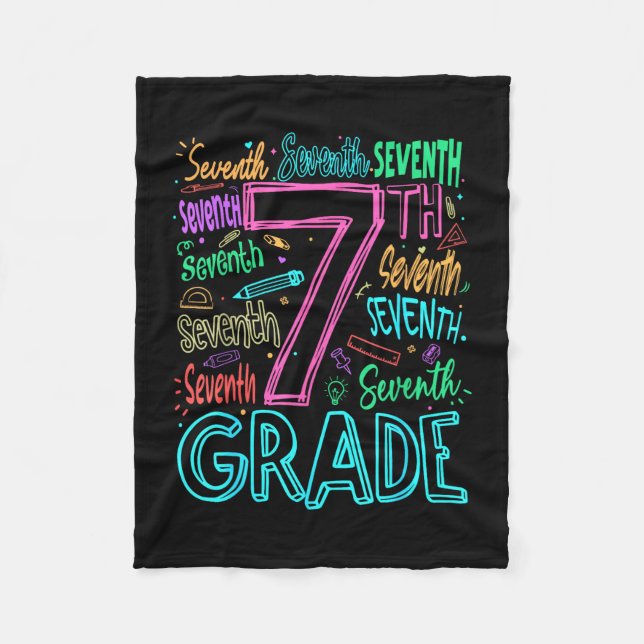 7:e klass typografi team sjunde klass tillbaka til fleecefilt (Framsidan)