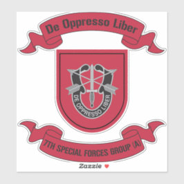 7:e SFG för de Speciella styrkorna i 7:e (luftbure Klistermärken