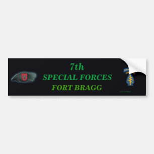 7:e speciellare styrkor: iraq son Bumper Sticker Bildekal