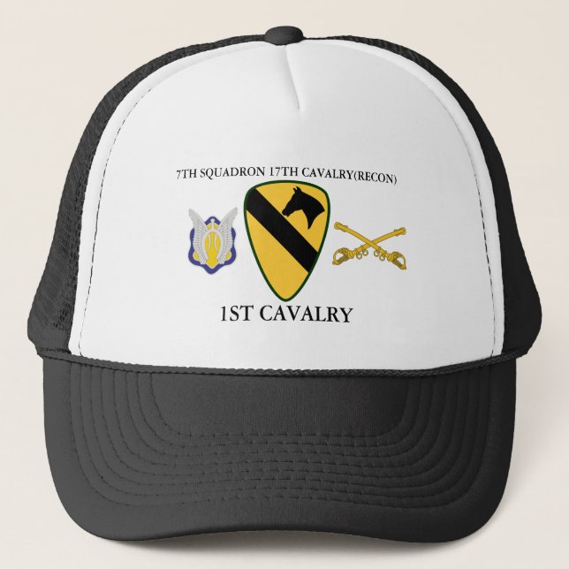 7:E SQUADRON 17 TH CAVALRY(RECON) 1ST CAVALRY KEPS (Framsida)