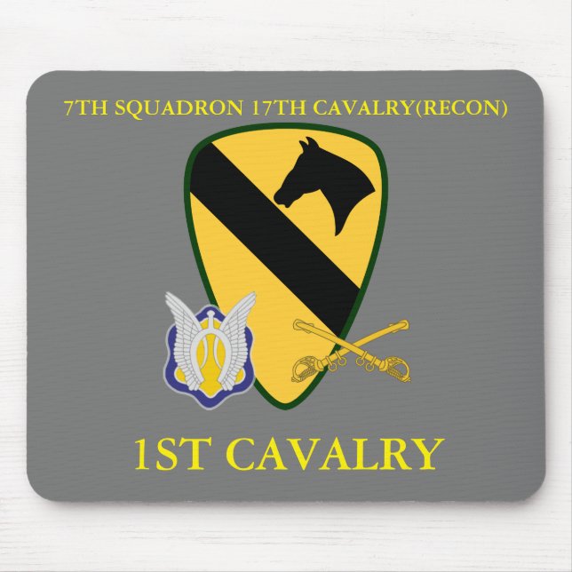 7:E SQUADRON 17 TH CAVALRY(RECON) 1ST CAVALRY  MUSMATTA (Framsidan)