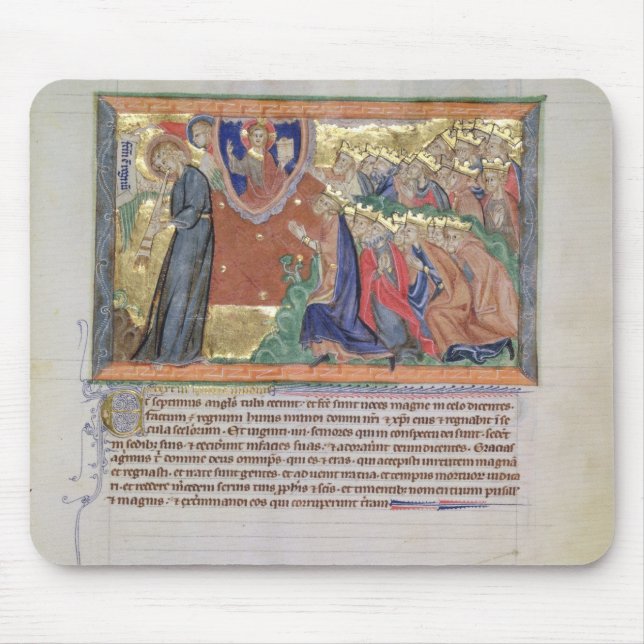 7:eängeln som blåser hans trumpet musmatta (Framsidan)