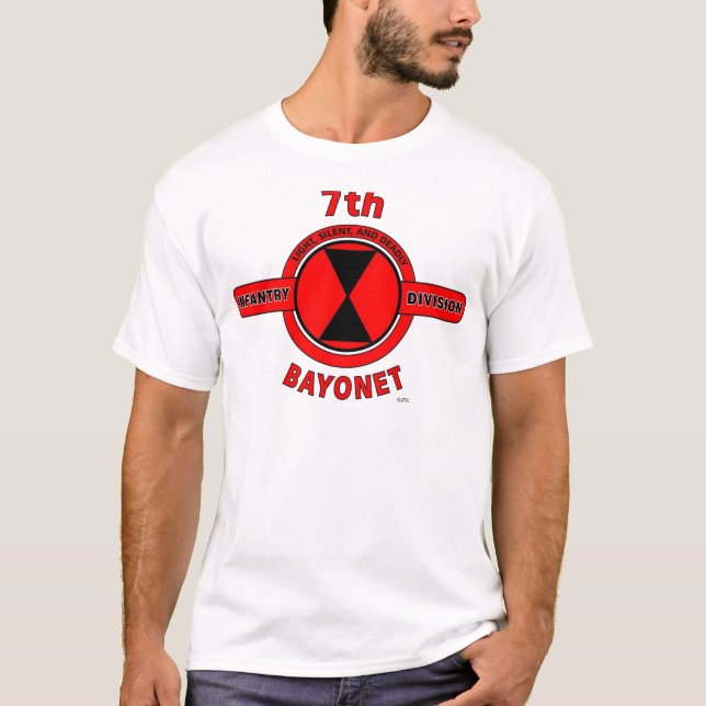 7:eINFANTERIUPPDELNING "BAJONETTUPPDELNING ", T Shirt (Framsida)