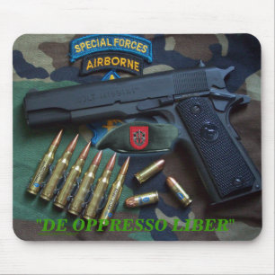 7:esakkunniga tvingar Fort Bragg veteran Mousepad Musmatta