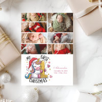 7 Foto Första Baby Jul Rosa Guld Enhörning
