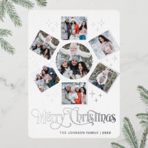 7 FOTO GNISTRA GOD JUL HÄLSNING SILVER