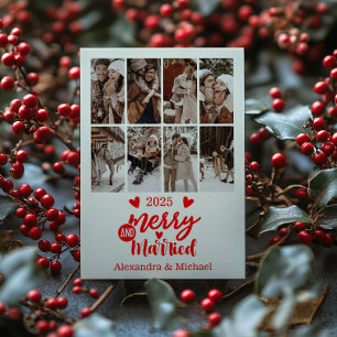 7 Fotominimalistisk helighet och gift Julkort