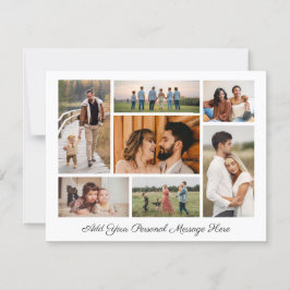 7 Fotos Kollage Gör Ditt Eget Gratulationskort Kort