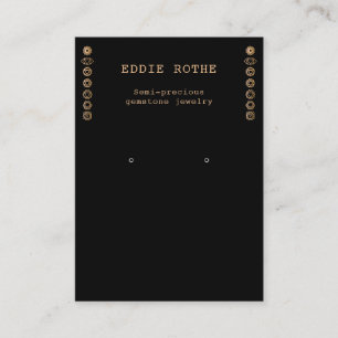 7 Guld Chakra Andlig Den judiska Visningen Visitkort