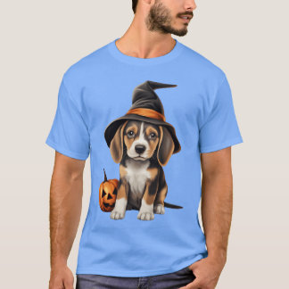 7 Halloween Beagle-gåva T Shirt