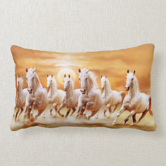 7 HORSE PILLOW LUMBARKUDDE