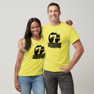 7 Kingdomer of NotCon Guld Basic Tee Shirt