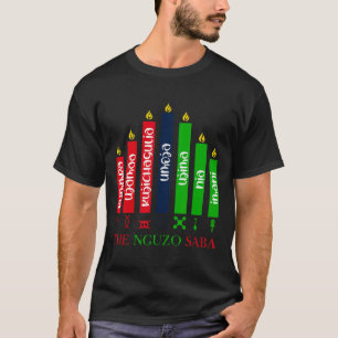 7 Kwanzaa principer T Shirt