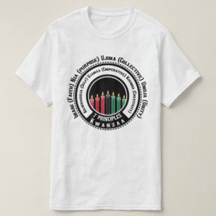 7 Kwanzas principer T Shirt