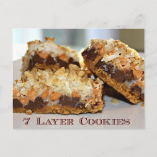 7 Lagrar-cookies-receptkort Vykort