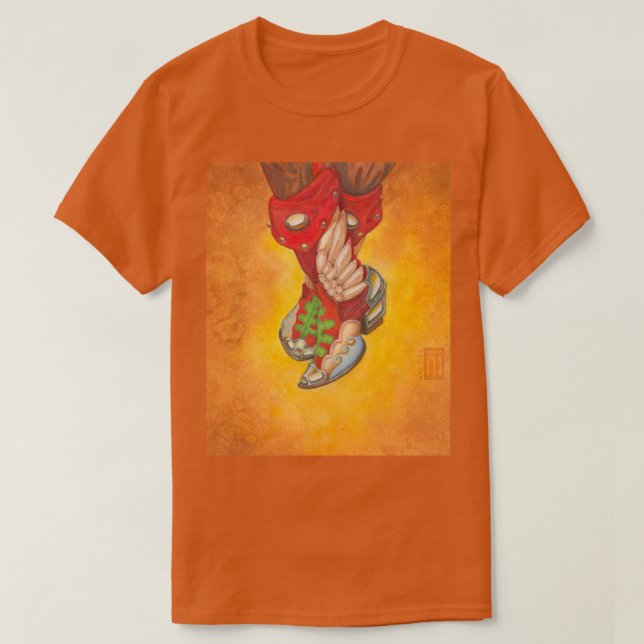 7 League Boots T-Shirt (Design framsida)