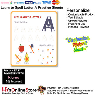 7 Learn To Spell Letter A Teacher Home Schooling