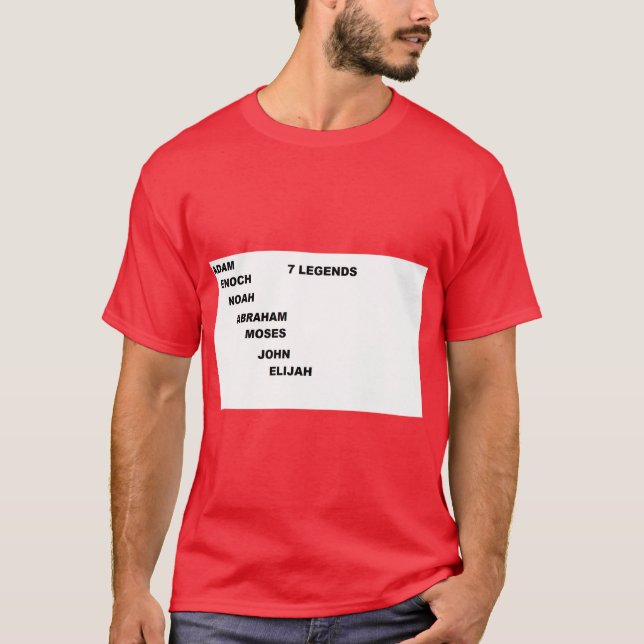 7 LEGENTER T SHIRT (Framsida)