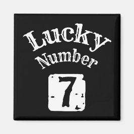 7 - Lucky Number 7 Tur Magnet