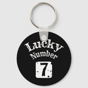 7 - Lucky Number 7 Tur Nyckelring