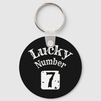 7 - Lucky Number 7 Tur Nyckelring