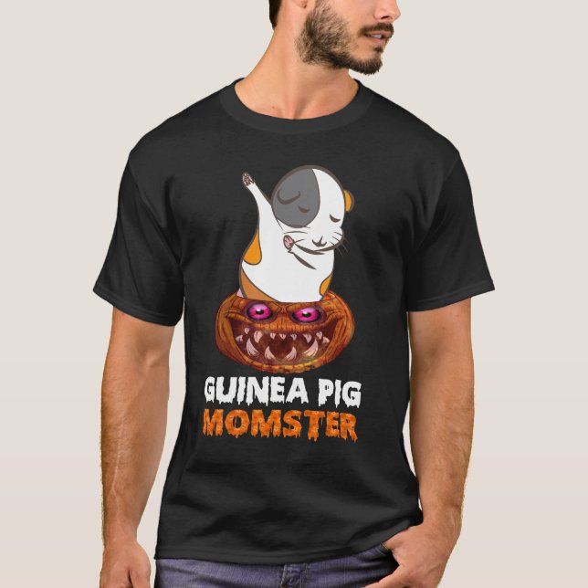 7 Marsvin Moster Halloween T Shirt (Framsida)