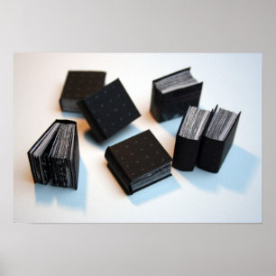 7 Miniatyrkonstnärers Bokar - Fotografi Poster