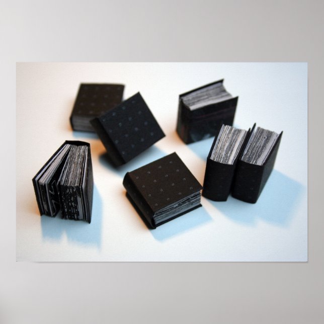7 Miniatyrkonstnärers Bokar - Fotografi Poster (Framsidan)