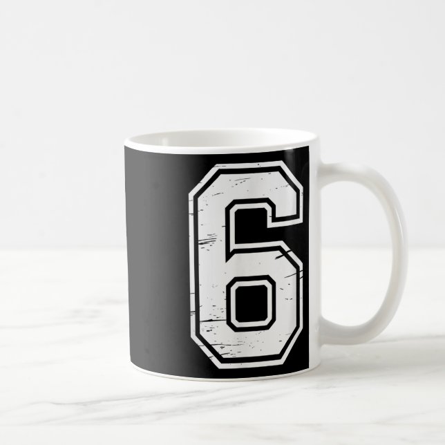 7 Number 67 Six Seven Meme  Kaffemugg (Höger)