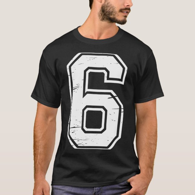 7 Number 67 Six Seven Meme  T Shirt (Framsida)