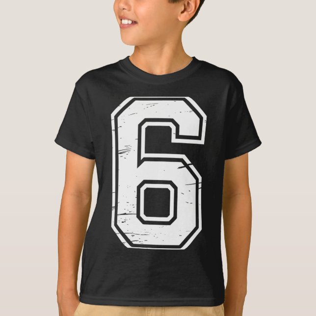 7 Number 67 Six Seven Meme  T Shirt (Framsida)