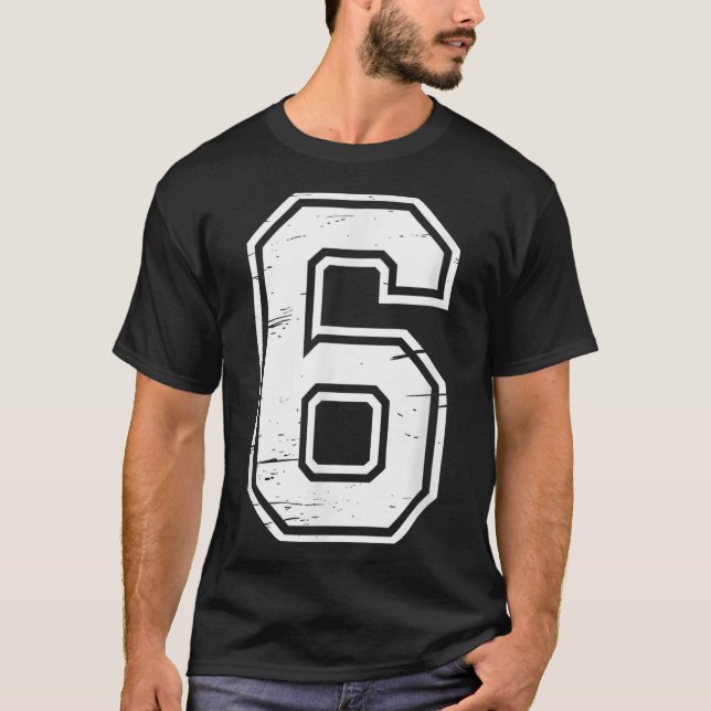 7 Nummer 67 Six Seven Meme  T Shirt (Framsida)