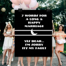 7 Ord För Ett Långt Och Lyckligt Äktenskap - Affis