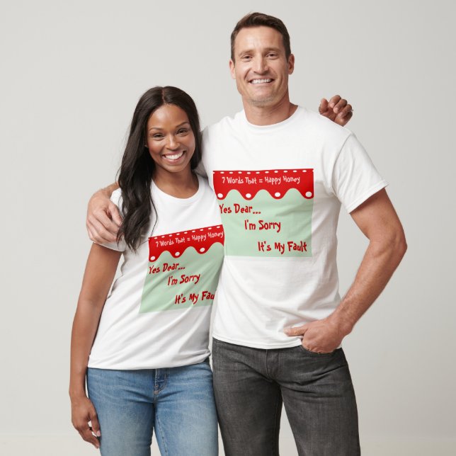 7 Ord = Lycklig Honung T-shirt (Unisex)